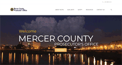 Desktop Screenshot of mercercountyprosecutor.com