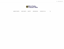 Tablet Screenshot of mercercountyprosecutor.com